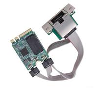 Scheda di interfaccia di rete 2.5G con chipset RTL8125B per slot M.2 E Supporto VLAN Tagging IEEE802.1Q