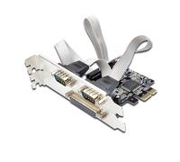 Eminent Ew1158 Pcie Serial Pci-e Expansion Card Bianco