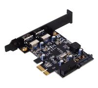 Scheda di interfaccia e adattatore Silverstone EC04-E Internal USB 3.2 Gen 1 (3.1 Gen 1) - Nouvo