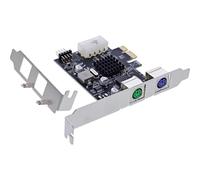 Scheda di interfaccia InLine 76620P PCIe PS2 USB 2.0 Low Profile