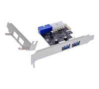 Scheda di interfaccia InLine 76666G PCIe USB 3.2 Gen 2 5 Gbit s