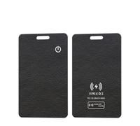 Scheda di localizzazione a portafoglio, ultra sottile, con tag anti-smarrimento, localizzazione GPS, per smartphone, trova il mio dispositivo compatibile con Bluetooth, ricarica wireless (motivo in