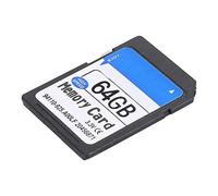 Scheda di Memoria Ad Alta velocità di Lettura Fino a 100 M/s, Memorizza Migliaia di Foto e File Musicali, per Tablet con Fotocamera, Plastica, Come Mostrato Nelle Immagini, (64G)