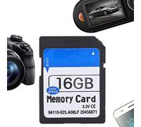 Scheda di Memoria Ad Alta velocità di Lettura Fino a 100 M/s, Memorizza Migliaia di Foto e File Musicali, per Tablet con Fotocamera, Plastica, Come Mostrato Nelle Immagini, (16G)