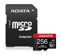 SCHEDA DI MEMORIA ADATA AUSDX256GUI3V30SHA2-RA1, 256 GB, Video Speed Classe 30 (V30), Adattatore SD