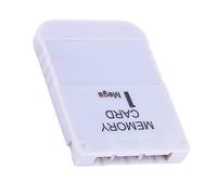 Scheda di memoria da 1 MB per 1 gioco PS1 portatile facile da usare compatibile con un gioco non perdere mai i progressi di gioco essenziale serio giocatori casual di grande valore