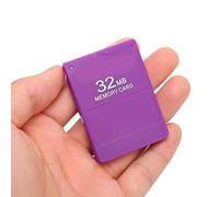 Scheda di Memoria di Gioco FMCB Gratuita McBoot 32 MB V1.966 per Console di Gioco SonyPlaystation2, Scheda di Archiviazione Dati Esterna Compatibile con Tutte le Versioni (Viola)