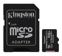 Scheda di memoria flash Kingston Canvas Select Plus - 512 Go - A1 / Classe video V30