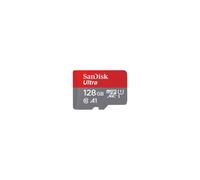 Scheda di memoria flash - SANDISK - Ultra microSDXC 128GB - Classe 10 - Fino a 100 Mo/s