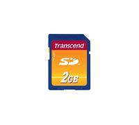 Scheda di memoria flash SD Transcend da 2 GB (TS2GSDC)