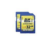 Scheda di memoria flash SDHC classe 10 da 32 GB Scheda SD di Micro Center (confezione da 2)