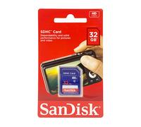 Scheda di memoria flash SDHC SanDisk da 32 GB (SDSDB-032G-B35) (l'etichetta pu? cambiare)