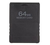 Scheda di Memoria FMCB Gratuita McBoot V1.966 Scheda Dati Esterna di Gioco Ad Alta velocità da 64 MB per Versione Standard e Slim Line All Game, Plug and Play (Nero)