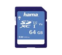 SCHEDA DI MEMORIA HAMA 00124136, 64 GB, Video Speed Classe 10 (V10)