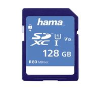 SCHEDA DI MEMORIA HAMA SDXC, 128 GB, Video Speed Classe 10 (V10)