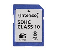 INTENSO 3411460 - Scheda di memoria SDHC 8GB, Intenso Class 10