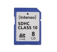 INTENSO 3411460 - Scheda di memoria SDHC 8GB, Intenso Class 10