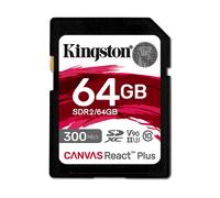 SCHEDA DI MEMORIA KINGSTON Canvas React Plus, 64 GB, Video Speed Classe 90 (V90)
