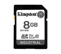 SCHEDA DI MEMORIA KINGSTON Industrial, 8 GB, Video Speed Classe 30 (V30)
