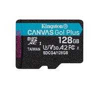 SCHEDA DI MEMORIA KINGSTON SDCG4/128GBSP microSDXC 128 GB Canvas Go Plus Gen4 200R A2 U3