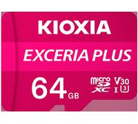 Kioxia Exceria Plus memoria flash 64 GB MicroSDXC UHS-I Classe 10 ( LMPL1M064GG2 )
