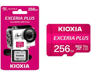 SCHEDA DI MEMORIA KIOXIA Exceria Plus UHS-I U3 V30 CL10 Video 4K