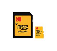 SCHEDA DI MEMORIA KODAK microSDXC EKMSDM256GXC10, 256 GB, Video Speed Classe 30 (V30), Adattatore SD
