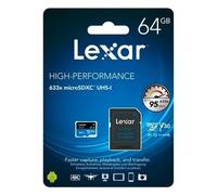 Lexar 633x 64 GB MicroSDXC UHS-I Classe 10 Lexar
