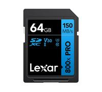 Lexar - Sd Card Sdxc 800x Pro 64gb-nero Lexar