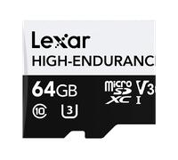 SCHEDA DI MEMORIA LEXAR HighEndurance, 64 GB, Video Speed Classe 30 (V30)