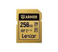 Scheda di memoria Lexar scheda sdxc pro gold series armor uhs-II 256go ip68 r280/w205