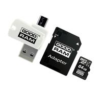 Scheda di memoria M1A4-0640R12 microSDXC R: 100MB/s W: 10MB/s Classe 10 UHS U...