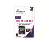MediaRange 8GB microSDHC memoria flash Classe 10 (MEDIARANGE 8GB MICRO SDHC CLASS 10 WITH SD-ADAPTOR)