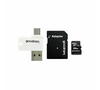 Scheda Di Memoria Micro SD con Adattatore GoodRam M1A4 All in One 128 GB