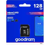 Scheda di memoria Micro-SD GoodRam M1AA da 128 GB, Classe 10 UHS-1