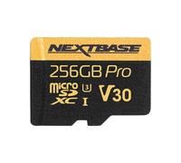 Scheda di memoria Micro SD U3 Nextbase da 256 GB - con adattatore - compatibile con le Dash Cam per auto Nextbase serie 1 e 2