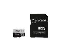 Scheda di memoria Micro SD UHS-I U3 Transcend TS64GUSD330S da 64 GB