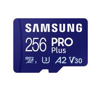 Samsung Memorie MB-MD256SB PRO Plus Scheda MicroSD da 256GB, UHS-I U3, Fino a 180 MB/s, USB Card Reader Incluso