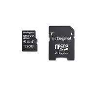 SCHEDA DI MEMORIA MICROSD INTEGRAL INMSDH32G-100V30, 32 GB, Video Speed Classe 30 (V30)