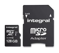 SCHEDA DI MEMORIA MICROSD INTEGRAL INMSDX128G-100/90V30, 128 GB, Video Speed Classe 30 (V30)