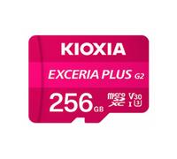SCHEDA DI MEMORIA MICROSD KIOXIA EXCERIA PLUS, 256 GB, Video Speed Classe 30 (V30), Adattatore SD