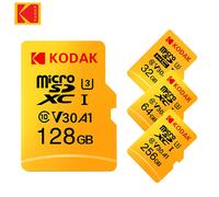 Scheda di memoria MicroSD originale KODAK C10 32GB 64GB Memori Class10 TF Micro SD SDXC 128GB 256GB 512GB A1 U3 V30 4K per fotocamera