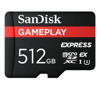 Scheda di memoria Sandisk GamePlay Express 512GB MicroSD Classe 10 UHS-I