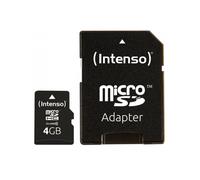 Scheda di memoria MicroSDHC intensiva 4GB Classe 10 Adattatore SD NEW