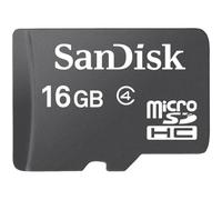 Scheda di memoria MicroSDHC Sandisk da 16 GB