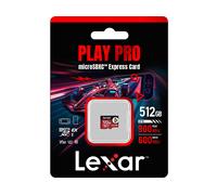 SCHEDA DI MEMORIA MICROSDXC LEXAR PLAY PRO Express Card, 512 GB, UHS Classe 3