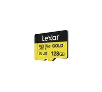 Lexar - 128gb Microsdxc Gold V60 U3 A1-nero/oro Lexar