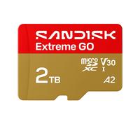 SCHEDA DI MEMORIA MICROSDXC SANDISK Extreme GO 2, 2 TB, Video Speed Classe 30 (V30)