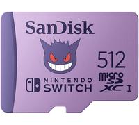 Scheda di memoria Sandisk 512G GN6ZK POKEMON Gengar Purple
