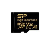 Scheda di memoria microSDXC Silicon Power High Endurance Golden Series 64 Go V30 UHS-1 U3 A1 4K UHD + adattatore